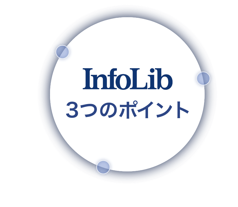 InfoLib３つのポイント